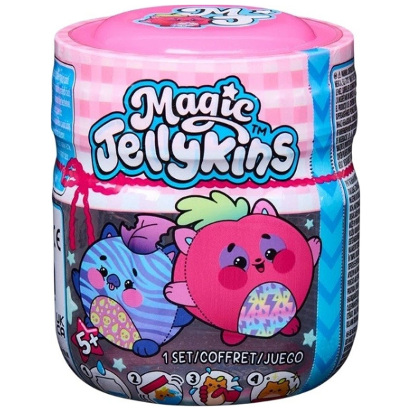 Jucărie de pluș surpriză Magic Jellykins în borcănel, în ass. Jucărie de pluș surpriză Magic Jellykins în borcănel, în ass.