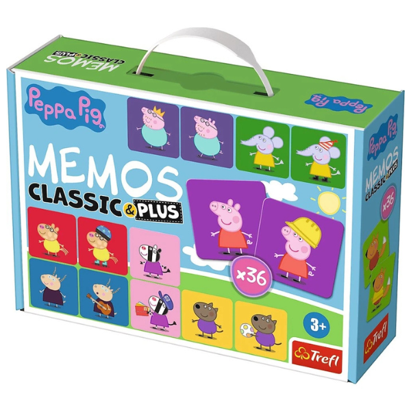Jocul memos „Peppa Pig”, 36 elem. Jocul memos „Peppa Pig”, 36 elem.