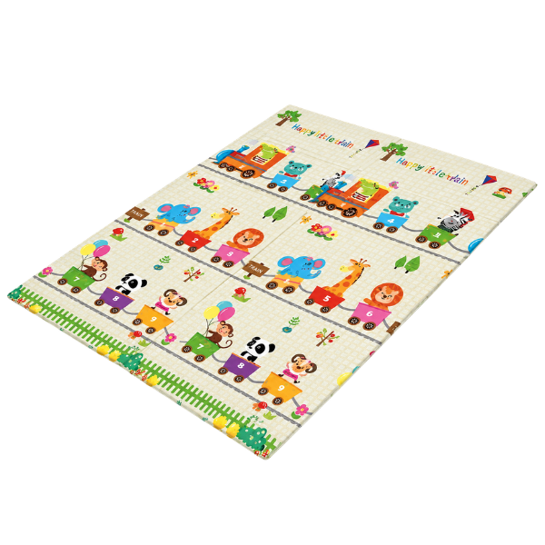 Covoras educativ cu 2 fete, impermeabil, cu animăluțe, 180 x 120 x 1 cm Covoras educativ cu 2 fete, impermeabil, cu animăluțe, 180 x 120 x 1 cm
