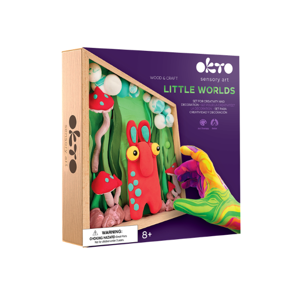 DIY Set de plastilină aerată Air Clay Lumi mici „Trol” DIY Set de plastilină aerată Air Clay Lumi mici „Trol”
