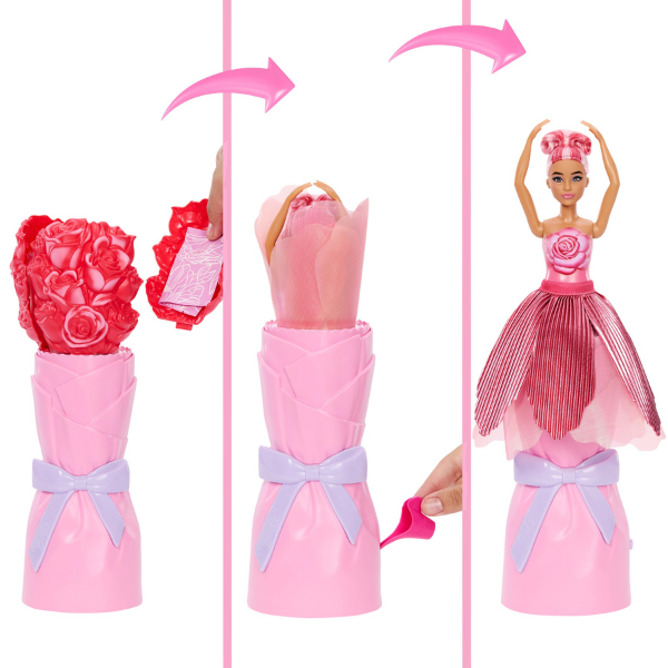 Кукла Barbie Petal Pop с ароматом красной розы Кукла Barbie Petal Pop с ароматом красной розы