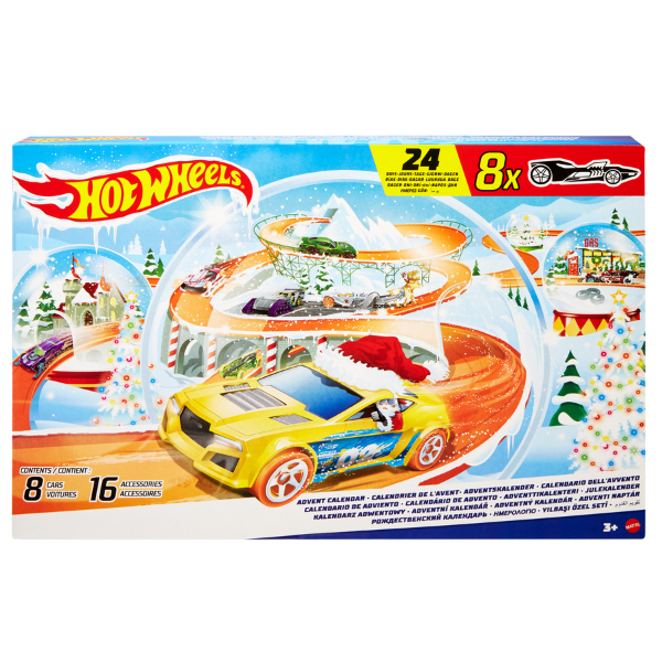Calendarul Advent Hot Wheels Calendarul Advent Hot Wheels