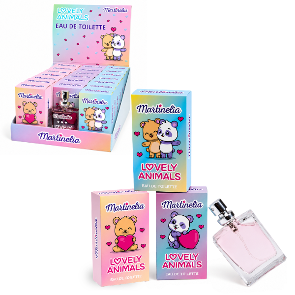Martinelia Apă de toaletă „Animale drăgălașe”, 15 ml, 3 arome