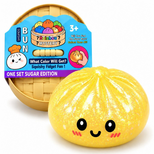 Игрушка-антистресс Squishy «Dumpling» Flippy Sugar Edition, 16×16 см Игрушка-антистресс Squishy «Dumpling» Flippy Sugar Edition, 16×16 см