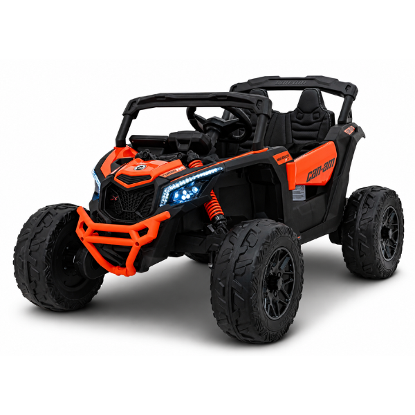 Машина Can-Am Maverick, Аккумулятор 12V10AH, 4 мотора 35W, EVA колеса, кожаные сидения Машина Can-Am Maverick, Аккумулятор 12V10AH, 4 мотора 35W, EVA колеса, кожаные сидения