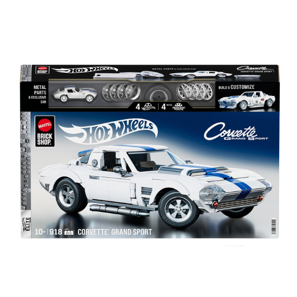 Конструктор Hot Wheels – Corvette Grand Sport, масштаб 1:16 Конструктор Hot Wheels – Corvette Grand Sport, масштаб 1:16