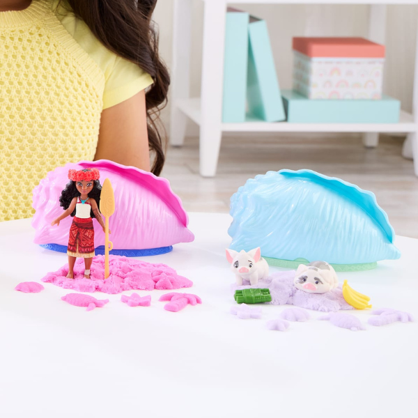 Set surpriză – Secretul din scoică din desenul animat „Moana”, în as. Set surpriză – Secretul din scoică din desenul animat „Moana”, în as.
