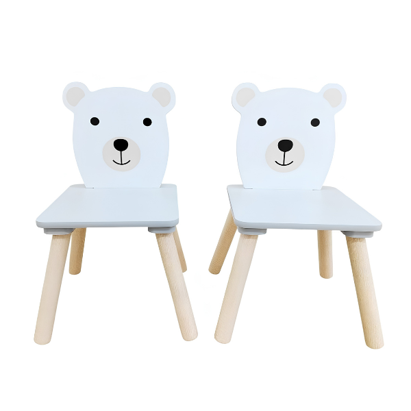 Набор из 2 стульчиков и столика «Bear», U-Grow Набор из 2 стульчиков и столика «Bear», U-Grow