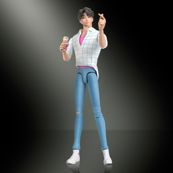 Figurină Kpop Vânătorii de demoni „Jinu” cu accesorii Figurină Kpop Vânătorii de demoni „Jinu” cu accesorii