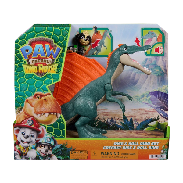Set de joacă „Filmul Dino: Spinozaur și Rex”, seria Patrula Cățelușilor Set de joacă „Filmul Dino: Spinozaur și Rex”, seria Patrula Cățelușilor