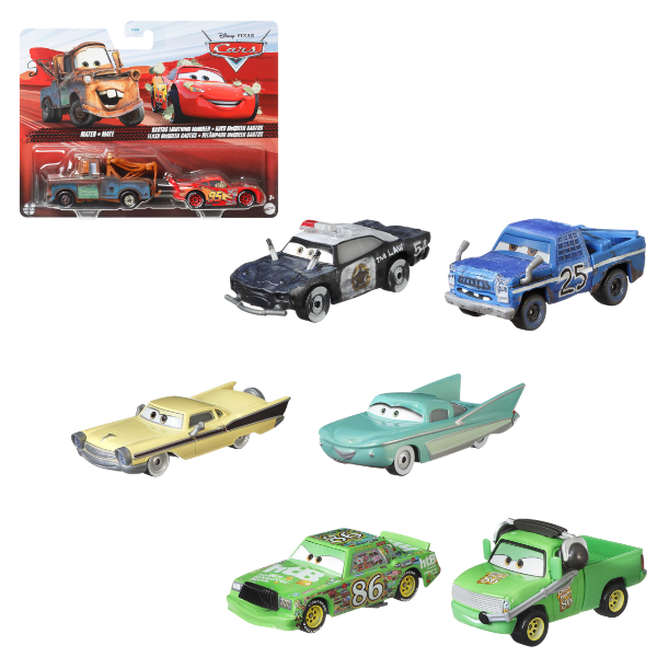 Hot Wheels Set din două mașinuțe „Cars” 1:55 (as.) Hot Wheels Set din două mașinuțe „Cars” 1:55 (as.)