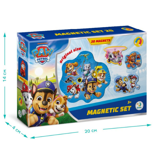 Set magneți „Căţeluşi salvatori”, seria Patrula cățelușilor, 20 elem. Set magneți „Căţeluşi salvatori”, seria Patrula cățelușilor, 20 elem.