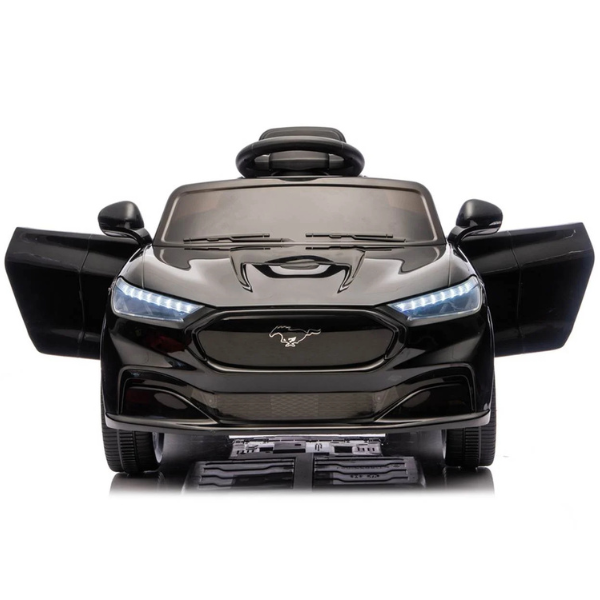 Машина Ford Mustang Mach-E, Аккумулятор 24V5AH, 2 мотора 60W, EVA колеса, кожаные сидения Машина Ford Mustang Mach-E, Аккумулятор 24V5AH, 2 мотора 60W, EVA колеса, кожаные сидения