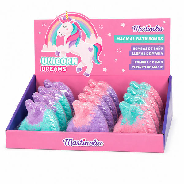 Martinelia Bombe de baie „Visul unicornului” 150 g, 3 modele Martinelia Bombe de baie „Visul unicornului” 150 g, 3 modele