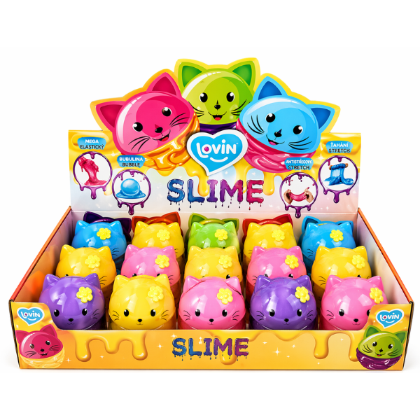 Jucărie antistres „Slime: Pisică” în ass. Jucărie antistres „Slime: Pisică” în ass.