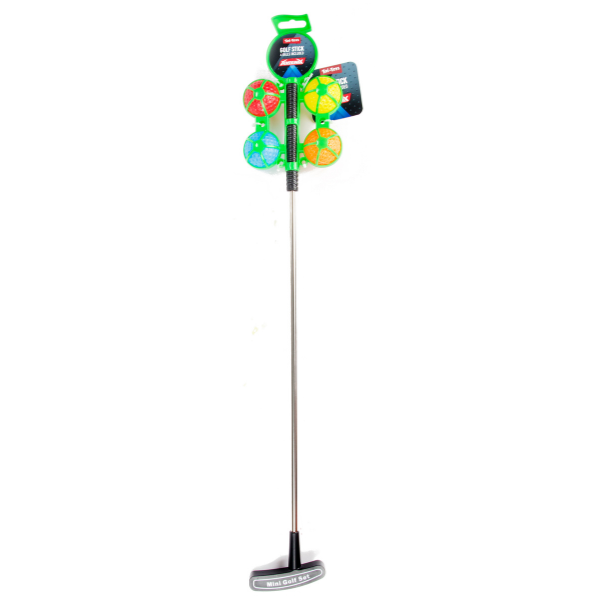 Crosă de golf metalică „Adrenix” cu 4 mingi, 3 modele Crosă de golf metalică „Adrenix” cu 4 mingi, 3 modele