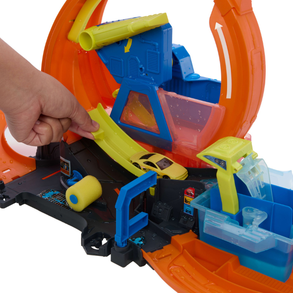 Игровой набор Hot Wheels City «Мегаавтомойка с петлей» Игровой набор Hot Wheels City «Мегаавтомойка с петлей»