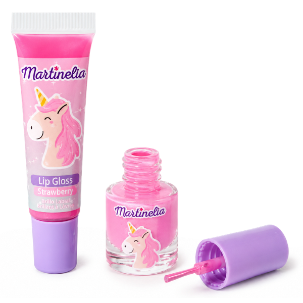 Martinelia Ojă și luciul de buze „Micul Unicorn”, 2 elem. Martinelia Ojă și luciul de buze „Micul Unicorn”, 2 elem.