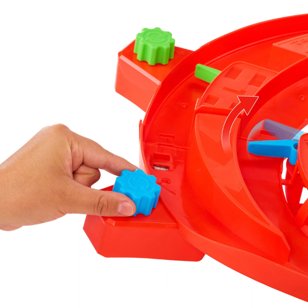Pistă de curse „Circuit de viteză Formula 1” Hot Wheels Racing, 3 mașinuțe 1:64 Pistă de curse „Circuit de viteză Formula 1” Hot Wheels Racing, 3 mașinuțe 1:64