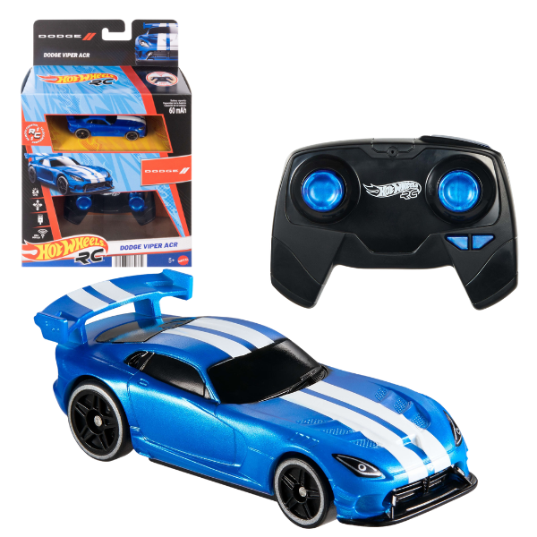 Радиоуправляемая машинка Hot Wheels RC Dodge Viper ACR, 1:64 Радиоуправляемая машинка Hot Wheels RC Dodge Viper ACR, 1:64