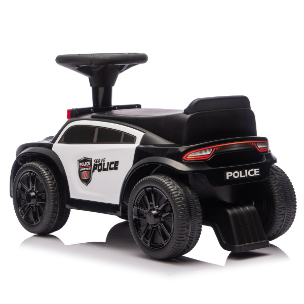 Tolocar „Police Ride-On Car” pentru copii, cu volan muzical Tolocar „Police Ride-On Car” pentru copii, cu volan muzical