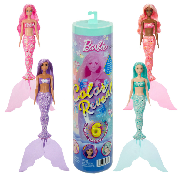 Кукла Barbie Color Reveal, серия «Русалка» Кукла Barbie Color Reveal, серия «Русалка»