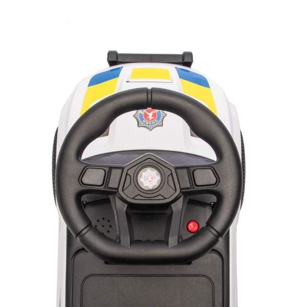Детский толокар «Police Ride-On Car», с музыкальным рулем Детский толокар «Police Ride-On Car», с музыкальным рулем