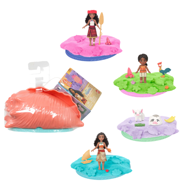 Set surpriză – Secretul din scoică din desenul animat „Moana”, în as. Set surpriză – Secretul din scoică din desenul animat „Moana”, în as.