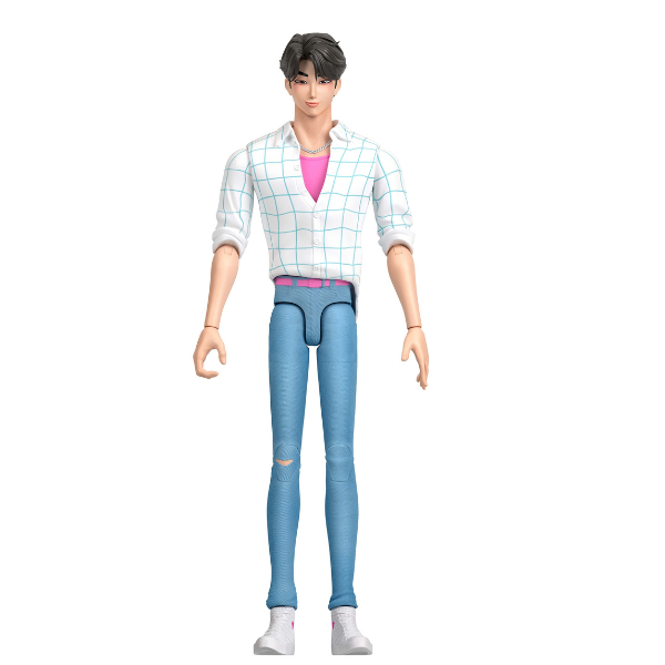 Figurină Kpop Vânătorii de demoni „Jinu” cu accesorii Figurină Kpop Vânătorii de demoni „Jinu” cu accesorii