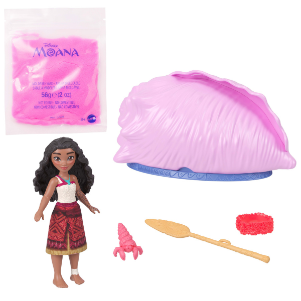 Set surpriză – Secretul din scoică din desenul animat „Moana”, în as. Set surpriză – Secretul din scoică din desenul animat „Moana”, în as.