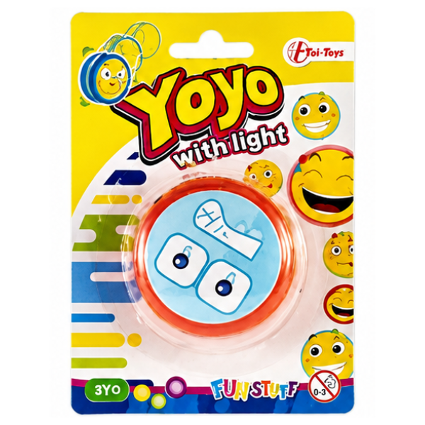 Yo-yo luminos „Emoji”, 6 modele Yo-yo luminos „Emoji”, 6 modele