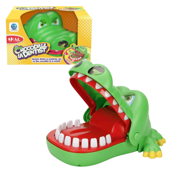 Joc interactiv „Crocodilul la dentist” Joc interactiv „Crocodilul la dentist”