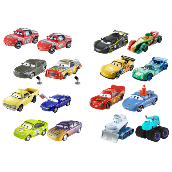 Hot Wheels Set din două mașinuțe „Cars” 1:55 (as.) Hot Wheels Set din două mașinuțe „Cars” 1:55 (as.)