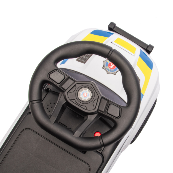 Детский толокар «Police Ride-On Car», с музыкальным рулем Детский толокар «Police Ride-On Car», с музыкальным рулем