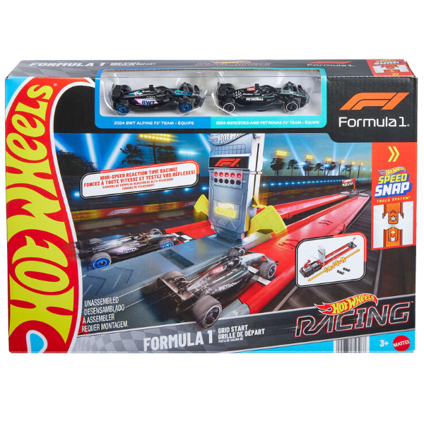 Игровой набор Hot Wheels «Гоночный трек F1» Игровой набор Hot Wheels «Гоночный трек F1»