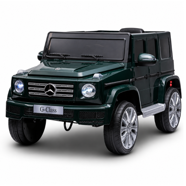 Машина Mercedes-Benz G 500, Аккумулятор 12V7AH, 2 мотора 35W, EVA колеса, кожаные сидения Машина Mercedes-Benz G 500, Аккумулятор 12V7AH, 2 мотора 35W, EVA колеса, кожаные сидения