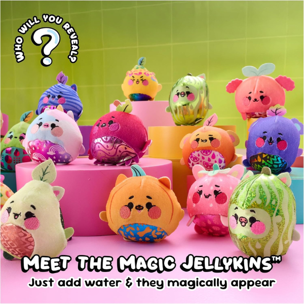 Jucărie de pluș surpriză Magic Jellykins în borcănel, în ass. Jucărie de pluș surpriză Magic Jellykins în borcănel, în ass.