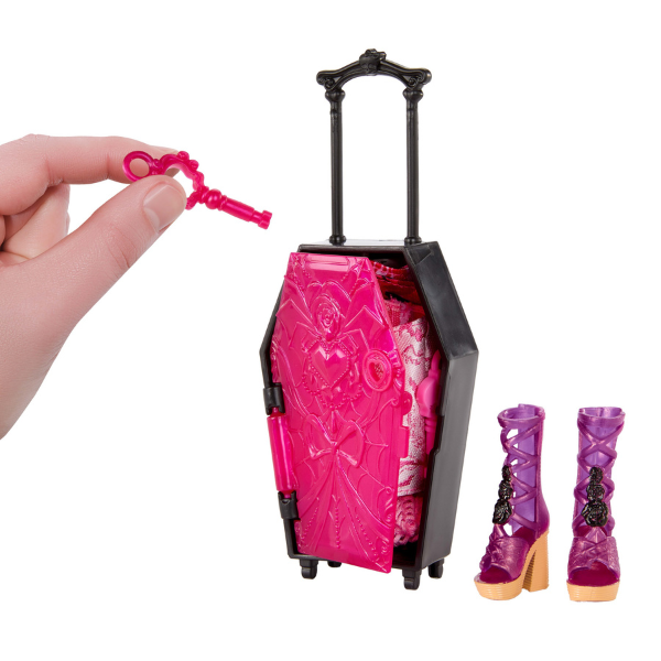 Set de joacă Monster High Skulltimate Secrets „Draculaura”, cu accesorii Set de joacă Monster High Skulltimate Secrets „Draculaura”, cu accesorii