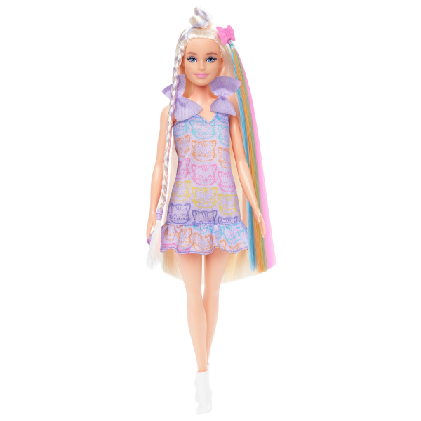 Păpușa Barbie „Fun & Fancy” cu accesorii pentru coafat Păpușa Barbie „Fun & Fancy” cu accesorii pentru coafat