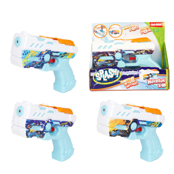 Pistol cu apă „X60”, 3 modele