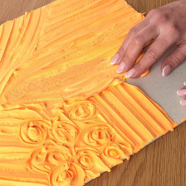 Tablou 3D cu plastilină aerată Air Clay 30×40 сm – Iriși Tablou 3D cu plastilină aerată Air Clay 30×40 сm – Iriși