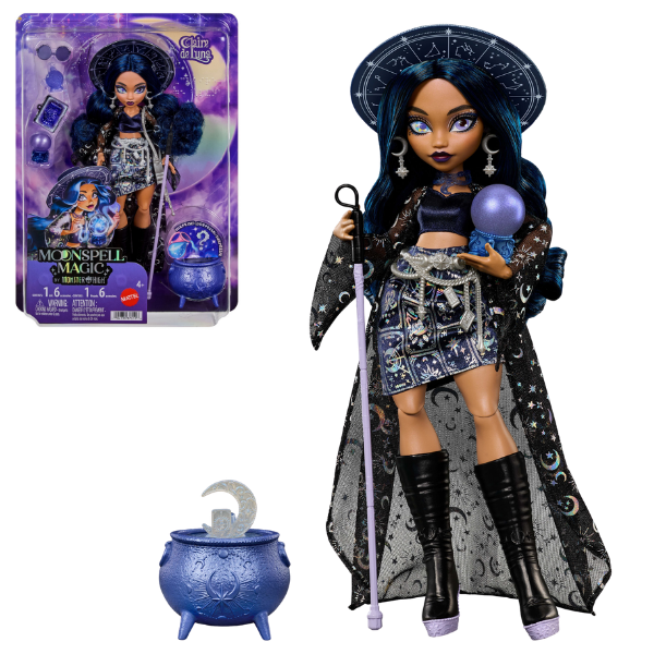 Set de joacă Monster High Moonspell Magic „Claire de Luna” cu accesorii Set de joacă Monster High Moonspell Magic „Claire de Luna” cu accesorii