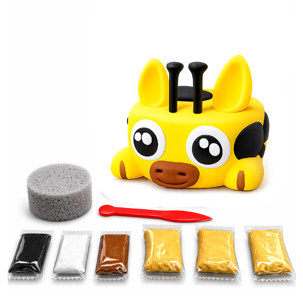 Set de plastilină aerată Air Clay „Squishy: Girafă”, 6 buc. a câte 5 g. Set de plastilină aerată Air Clay „Squishy: Girafă”, 6 buc. a câte 5 g.