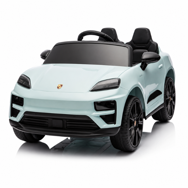Машина Porsche Macan Turbo EV, Аккумулятор 12V10AH, 4 мотора 25W, EVA колеса, кожаные сидения Машина Porsche Macan Turbo EV, Аккумулятор 12V10AH, 4 мотора 25W, EVA колеса, кожаные сидения