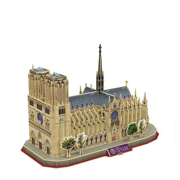 3D пазл “Собор Парижской Богоматери”, 128 элементов 3D пазл “Собор Парижской Богоматери”, 128 элементов