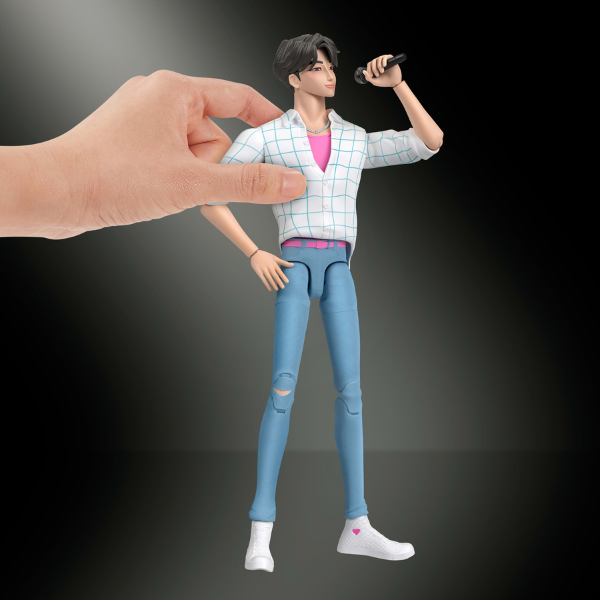 Figurină Kpop Vânătorii de demoni „Jinu” cu accesorii Figurină Kpop Vânătorii de demoni „Jinu” cu accesorii
