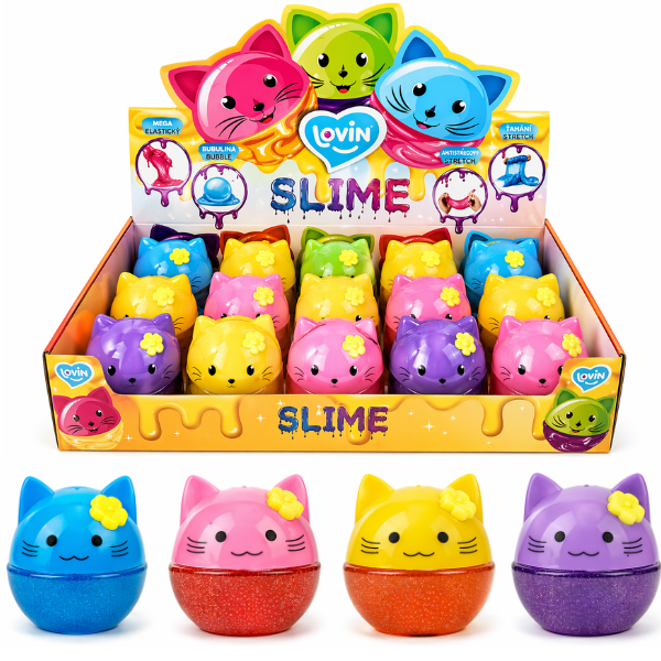 Jucărie antistres „Slime: Pisică” în ass. Jucărie antistres „Slime: Pisică” în ass.