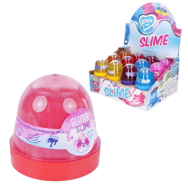 Jucărie antistres „Slime cu glitter” în ass. Jucărie antistres „Slime cu glitter” în ass.
