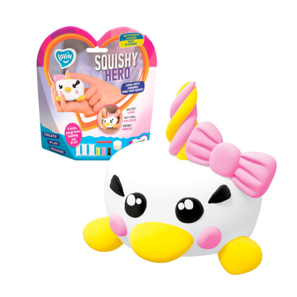Set de plastilină aerată Air Clay „Squishy: Unicorn”, 6 buc. a câte 5 g. Set de plastilină aerată Air Clay „Squishy: Unicorn”, 6 buc. a câte 5 g.