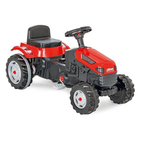 Tractor cu remorca ACTIVE, roșu Tractor cu remorca ACTIVE, roșu
